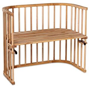 babybay Cododo  Maxi en bois de hêtre massif I Hauteur réglable en continu pour le lit enfant lit bébé réglable et écologique qui grandit avec l'enfant, cœur de hêtre huilé - Publicité