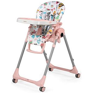 Peg Perego Premier gruau Follow Me Super Girl Aluminium, Rose - Publicité