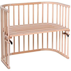 babybay Cododo  Maxi en bois de hêtre massif I Hauteur réglable en continu pour le lit enfant lit bébé réglable et écologique qui grandit avec l'enfant, naturel non traité - Publicité