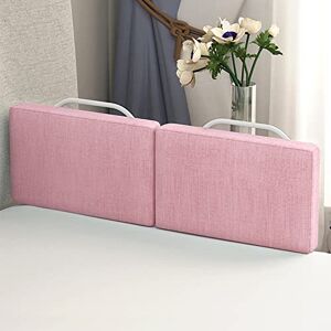 UISEBRT Lot de 2 barrières de lit pour enfant 50 cm Réglable en hauteur 5 trous Protection anti-chute Pour lit familial et lit d'enfant (100 cm, rose cerise) - Publicité