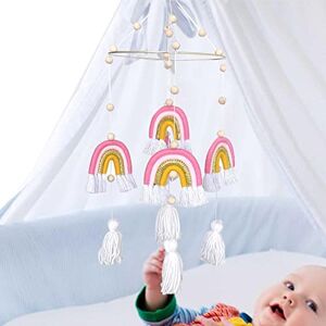 Vigcebit Mobile bébé   lit pour bébé,Pendentif Mobile pour Chambre d'enfant pour bébé Fille à accrocher au-Dessus des Lits d'enfants - Publicité