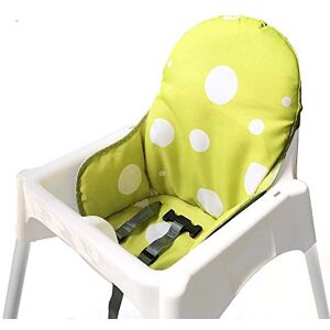 ZARPMA Housses de Siège Compatible Coussin pour Antilop Chaise Haute pour Bébé en Ne Comprend pas La Chaise Haute et La Ceinture(Jaune vert) - Publicité