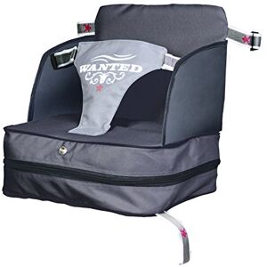 roba Réhausseur de Chaise Gris pour Bébé Rock Star Baby de 6 à 36 Mois jusqu'à 15 kg Coussin Gonflable pour les Déplacements Convient à Toutes les Chaises - Publicité