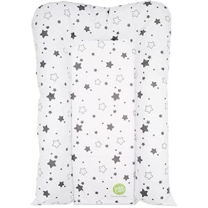 Babycalin Matelas à Langer Flocons Etoiles Grises 50 x 70 cm - Publicité