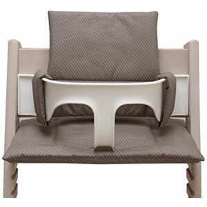 Blausberg Baby *41 couleurs* coussin set de siège pour chaise haute Stokke Tripp Trapp (Taupe petits points) tous les matériaux sont certifiés OEKO-TEX® Standard 100-100% made in Hamburg - Publicité