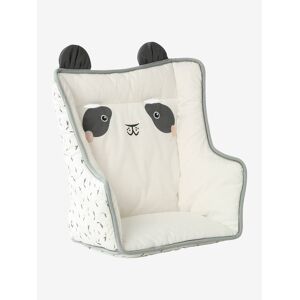 Coussin de chaise haute VERTBAUDET ivoire panda BLANC TU - Publicité