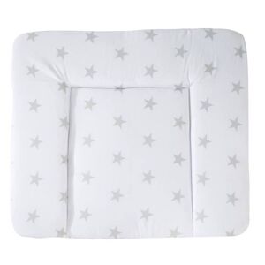 Matelas À Langer Doux 'little Stars' - Roba - 85x75 Cm - Bord Surélevé - Imprimé Étoiles Blanc TU - Publicité