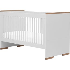 Pinio Lit évolutif 70x140 blanc naturel Beige 145x92x76cm