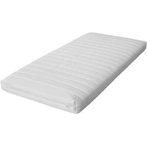 Idliterie Matelas bébé mémoire de forme lavable 70x140 Blanc 140x11x70cm