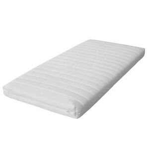 Idliterie Matelas bébé déhoussable & lavable 70x140 Blanc 140x12x70cm