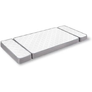 ID Kids Matelas évolutif 3 pièces mousse 90x140 cm Blanc 190x12x90cm