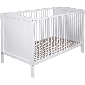 Baby Fox Lit evolutif en bois blanc 60x120