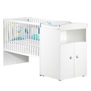 Baby Price Lit combiné évolutif 120x60 en 90x190