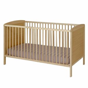 ID Kids Pack lit bébé avec matelas bois massif 70x140 cm