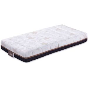 Alondra Matelas anti-plagiocéphalie pour lit bébé 60x120 cm Blanc 118x12x58cm