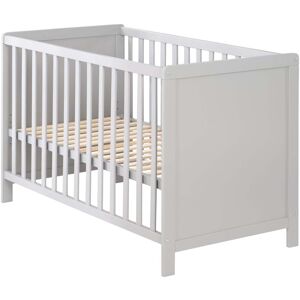 roba Lit bebe 2en1 cododo et independant 60x120 en bois gris