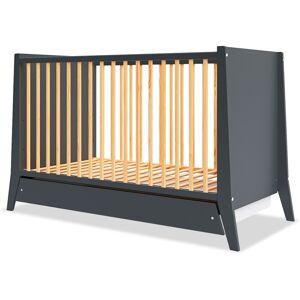 Lit bébé évolutif avec tiroir 60x120 (matelas non inclus)