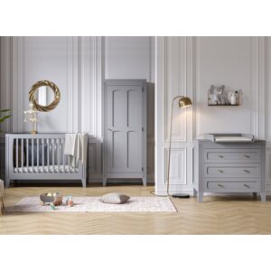 Nateo Concept Chambre bébé complète MILENNE - Gris - Publicité