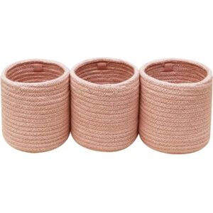 Lorena Canals Lot de 3 paniers de berceau bamboo nude (32 x 10 cm) - Publicité