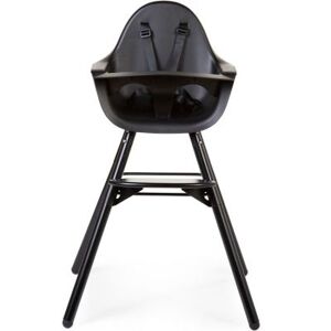 Childhome Chaise haute en bois Evolu 2 noire avec arceau - Publicité