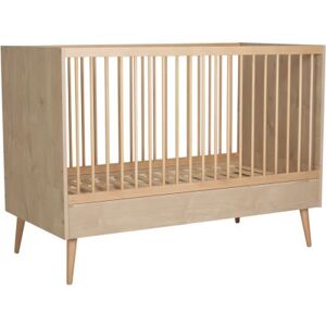 Lit bébé à barreaux Cocoon Natural Oak (120 x 60 cm)