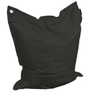 AUCUNE NO NAME - Grand coussin uni Maxi Noir Noir - Publicité