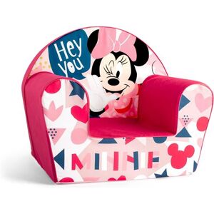 Non communiqué LULABI - DISNEY MINNIE - Fauteuil club pour enfants en mousse Rose - Publicité