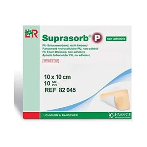 Coussin adhesif sterile Suprasorb Coussin adhesif sterile 10x10cm 10 pcs