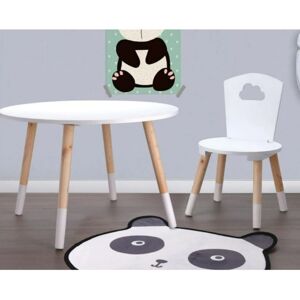 441894 H&S; Collection Table pour enfants 60x41 cm Blanc - Publicité