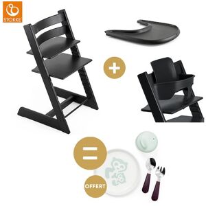 bundle-kitt-tripp-trapp Kit Stokke : 1 chaise haute Tripp Trapp + 1 Baby Set + 1 tablette = 1 kit de repas offert ! - Publicité