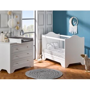 Chambrekids Petite Chambre Bébé Occitane Blanc