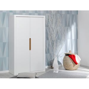 Chambrekids Armoire enfant et ado Milo Blanc