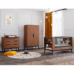 Chambrekids Chambre bébé complète Noyer Vintage Octave