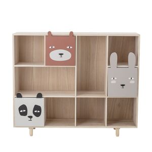 Bloomingville Calle - Bibliothèque enfant en bois 107x89,5cm - Couleur - Naturel