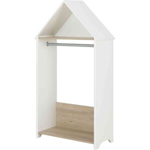 Galipette Dressing cabane bébé 3 en 1 en bois blanc - DR5048