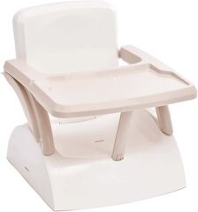 Rehausseur De Chaise Enfant 2 En 1 Thermobaby Yeehop - 6-18 Mois - Harnais Sécurité 3 Points - Tablette Amovible - Marron Glac