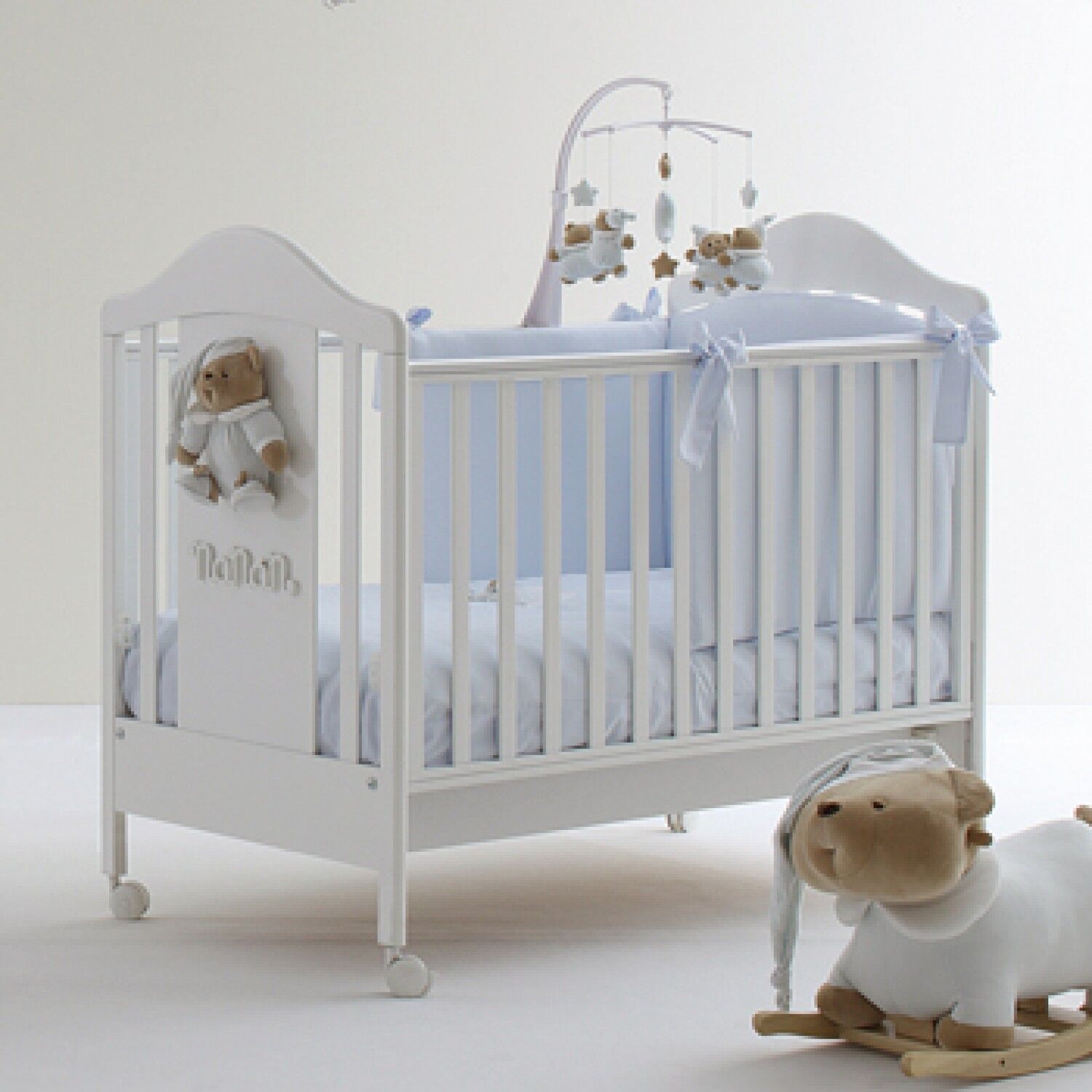 Nanan Lit bébé Nanan Puccio Baby Light Blue