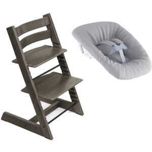 Stokke Promo Tripp Trapp con Newborn Set Hazy Grey