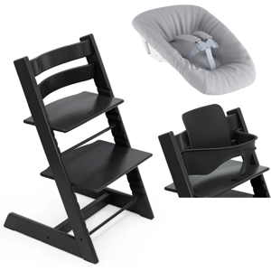 Stokke Promo Tripp Trapp e Newborn con Baby Set Black