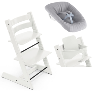 Stokke Promo Tripp Trapp e Newborn con Baby Set White