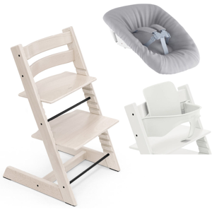 Stokke Promo Tripp Trapp e Newborn con Baby Set Whitewash