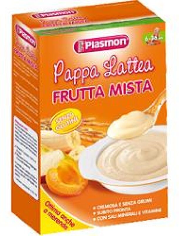 Plasmon Pappa Lattea Frutta Mista 250 G 1 Pezzo