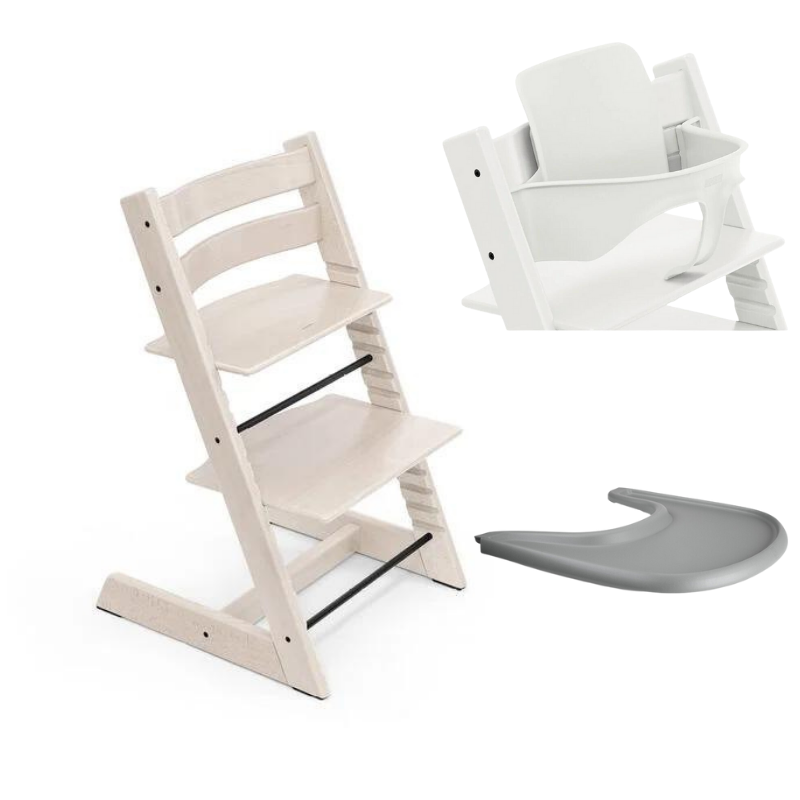 Stokke Promo Tripp Trapp con Baby Set e vassoio - Scegli il tuo colore