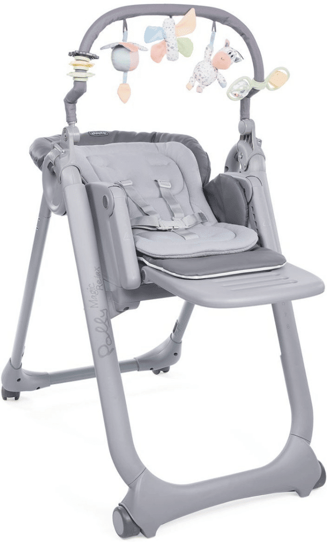 Chicco Seggiolone Polly Magic Relax Graphite