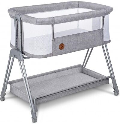 Lionelo Culla Fianco Letto co-Sleeping LUNA CONCRETE GREY