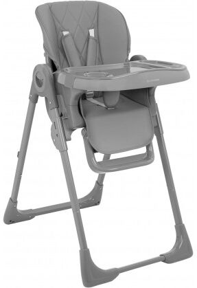 Kikka Boo Kikkaboo Seggiolone Pappa Reclinabile e Regolabile in Altezza COMFY GRIGIO