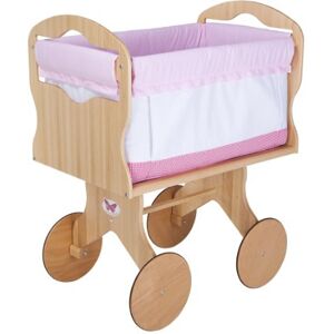 Allerhand N071 multifunctionele wagen 824 x 572 x 1075 mm 15,10 kg beuken en multiplex naturel gelakt met 5 delen