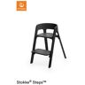 Stokke® Steps™ Stoel - Beech Wood - Black Seat/Black Legs