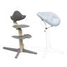 Stokke Nomi Chair Grey + Newborn Set Grey Grey Blue