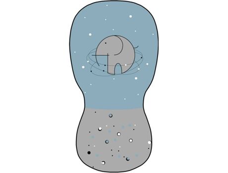 Pekebaby Colchão de Berço Universal Bluephant